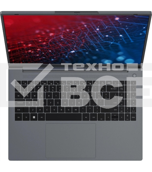 Ноутбук IRU Tactio 16ALB Core i5 1235U 16Gb SSD256Gb Intel UHD Graphics 16