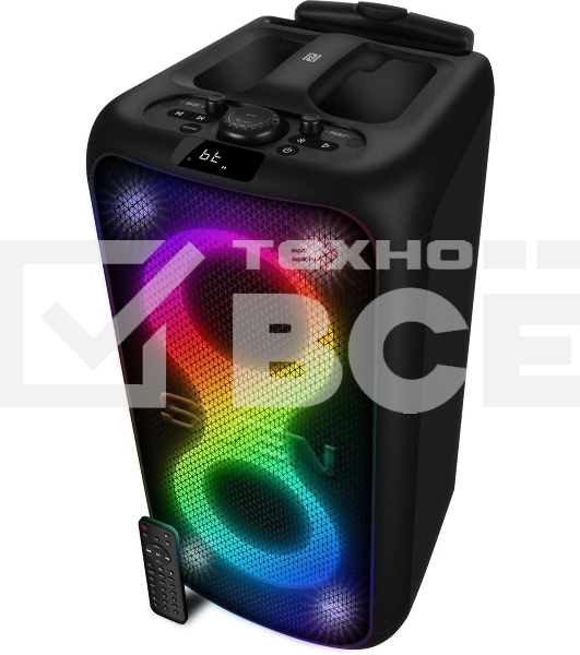 Колонка портативная Sven АС PS-1000 черный 160W 1.0 BT/3.5Jack 8000mAh (SV-022686)