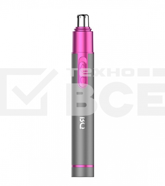 Триммер BQ TR1008 Gray. Триммер для носа, Мощность 0.8 Вт / Тип батарейки 1 х 1.5 В ААА/Класс защиты от поражения электрическим током Класс III/Щеточка для очистки