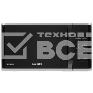 Микроволновая печь Samsung MS23K3513AS серебристый, 23 л, 800 Вт, переключатели - кнопки