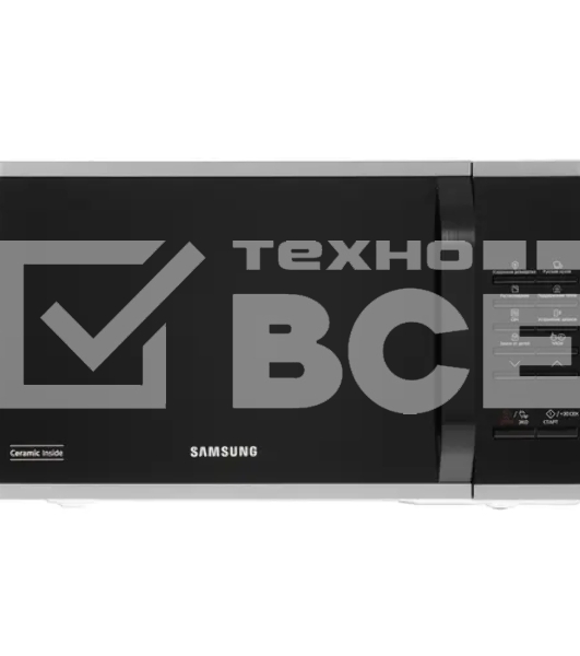 Микроволновая печь Samsung MS23K3513AS серебристый, 23 л, 800 Вт, переключатели - кнопки