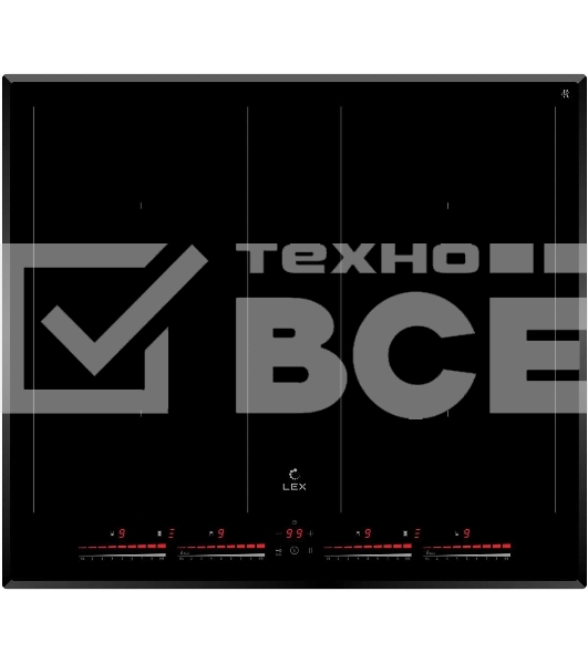 Индукционная варочная поверхность LEX EVI 641C BL черный