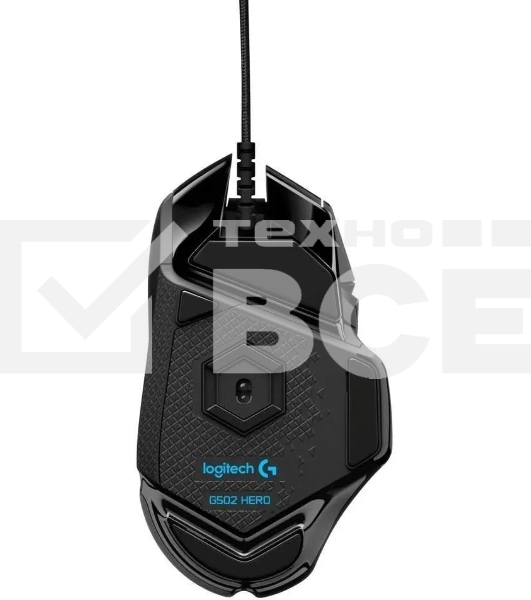 Мышь проводная Logitech G502 HERO черный, 25600 dpi, USB, кнопки - 11