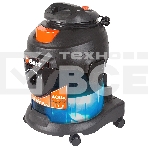Строительный пылесос Bort BSS-1415-Aqua чёрный/синий, 200/1400 Вт, уборка сухая/влажная, пылесборник мешок/контейнер, 15 л, фото2