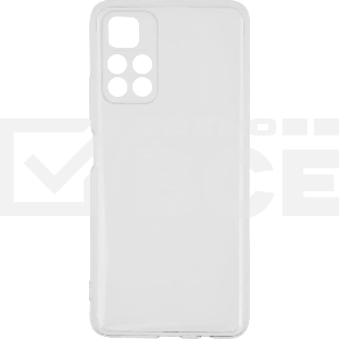 Чехол (клип-кейс) BoraSCO для Xiaomi Poco M4 Pro прозрачный