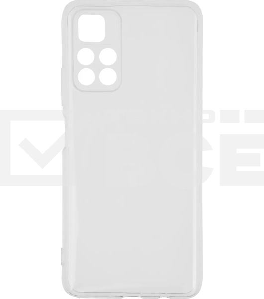 Чехол (клип-кейс) BoraSCO для Xiaomi Poco M4 Pro прозрачный