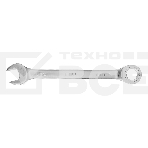 Ключ комбинированный трещоточный Denzel 14713 19 мм, CrV, матовый хром, фото4