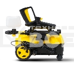 Мойка высокого давления 130/70 бар, KOLNER K140F, на 4 колесах, 1600Вт, 480л/ч, метал.помпа, шланг ВД 5м, кабель 5м, самовсас, Auto stop (пеногенератор), фото13