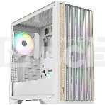 Компьютерный корпус без блока питания/Case Raijintek AGOS MAX-MS4, Midi-Tower, TG, 4x140мм ARGb, 2xUSB 3.0 + 1xUSB Type-C, E-ATX, ATX, mATX, mITX белый, фото 1