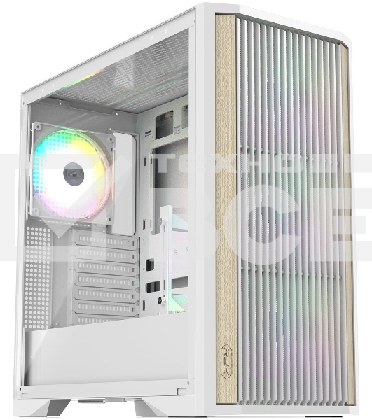 Компьютерный корпус без блока питания/Case Raijintek AGOS MAX-MS4, Midi-Tower, TG, 4x140мм ARGb, 2xUSB 3.0 + 1xUSB Type-C, E-ATX, ATX, mATX, mITX белый