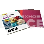 Картон цветной Silwerhof мелованный, 10л. 10цв. A4 Create 240г/м2 папка, фото2