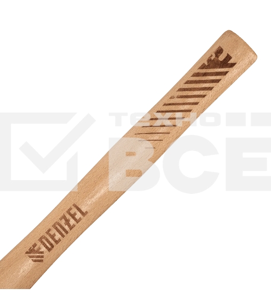 Молоток слесарный Denzel 600 г, кованый квадратный боек, буковая рукоятка