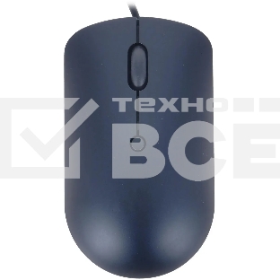 Мышь проводная Lenovo 540 синий, 2400 dpi, USB-C, кнопки - 4