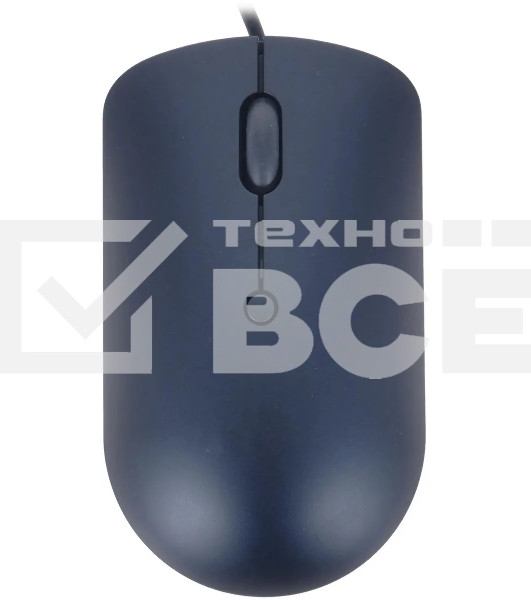 Мышь проводная Lenovo 540 синий, 2400 dpi, USB-C, кнопки - 4