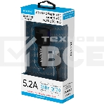 Автомобильное зарядное устройство Maxvi CCM-522 Plus M черный 5.2A, фото2