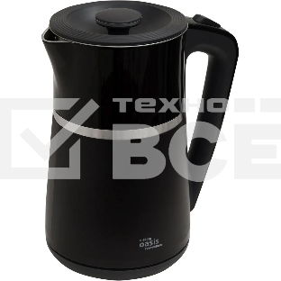 Чайник электрический Oasis K-4SPB черный 1,7л 2200Вт