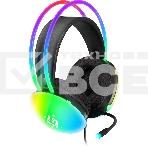 Гарнитура проводная игровая Defender Ignis черный, RGb, провод 2 м, фото4