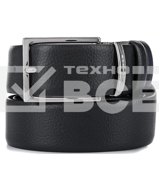 Ремень мужской Piquadro Modus CU4209MO/NBLU, черный/синий, натур.кожа