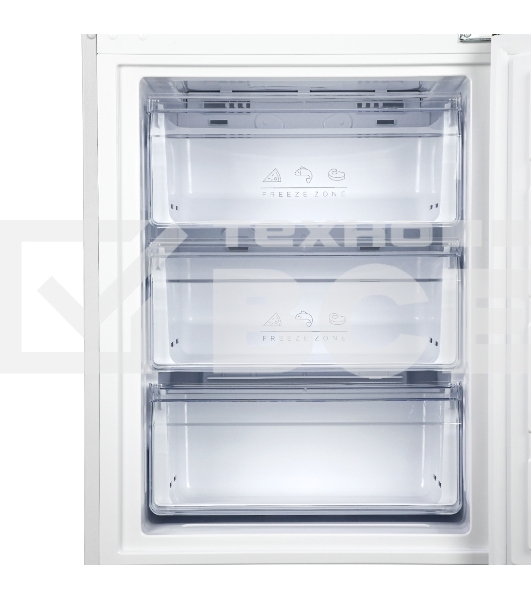 Холодильник Centek CT-1722 белый двухкамерный 230/88л морозилка снизу, No Frost