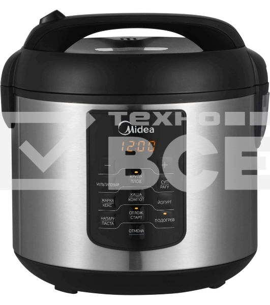 Мультиварка Midea MPC-6035 5л 860Вт серебристый