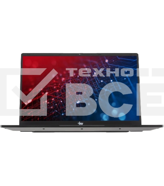 Ноутбук IRU Strato 15ALID5 Core i5 1235U 16Gb SSD512Gb Intel UHD Graphics 15.6' IPS FHD (1920x1080) FreeDOS black WiFi BT Cam 6000mAh (2148030)