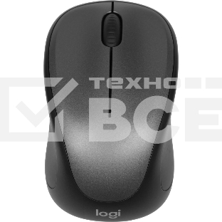 Мышь беспроводная Logitech M235 серый/черный, 1000 dpi, радиоканал, USB, кнопки - 3