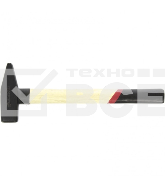 Молоток слесарный Matrix 1000 г, квадратный боек, деревянная рукоятка