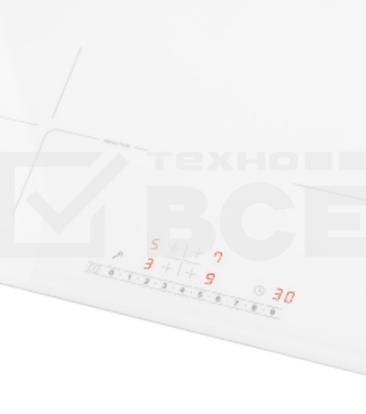 Индукционная варочная панель Weissgauff HI 632 белый