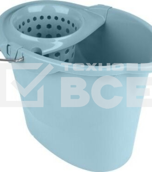 Ведро SVIP SV3827НБС Ориджинал МОП c отжимом 12л небесный