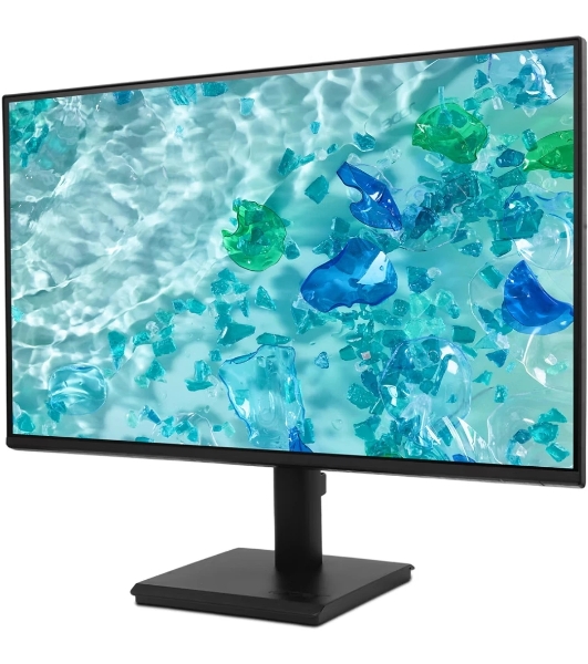 Монитор 23.8' Acer V247YGbmipx IPS 1920x1080, 120 Гц, 4 мс, 16:9, 250 кд/м², VGA, HDMI 1.4, DP 1.2, 3.5 Jack, динамики (2x2 Вт), HDR10, FreeSync, черный