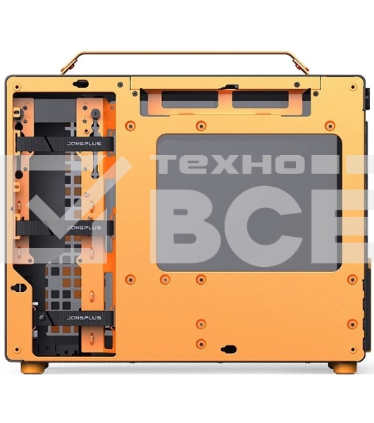 Корпус Jonsbo Jonsplus Z20, Mini-Tower, оранжевый