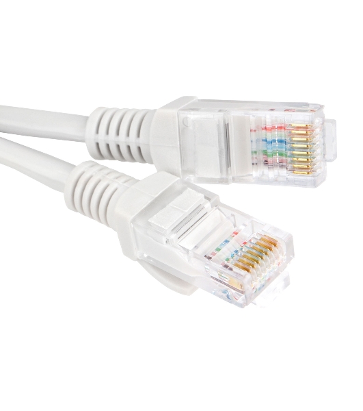 Патч-корд CCA lightl UTP Гарнизон PC-UTP-5e-3 cat.5e, 3м, литой, многожильный серый