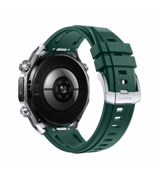 Умные часы Huawei Watch Ultimate 2 MCH-AL00, 1.5' AMOLED, Wi-Fi, Bluetooth, NFC, 20 ATM, зеленый / титановый