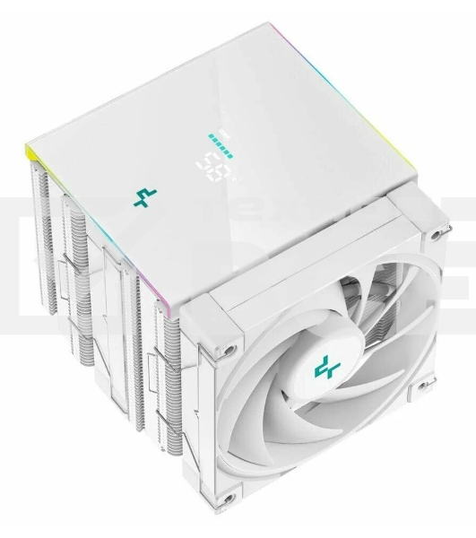 Кулер DEEPCOOL AK620 DIGITAL WH R-AK620-WHADMN-G белый 120мм алюминий+медь 120мм 1850rpm 28db 4-pin 260Вт 162мм