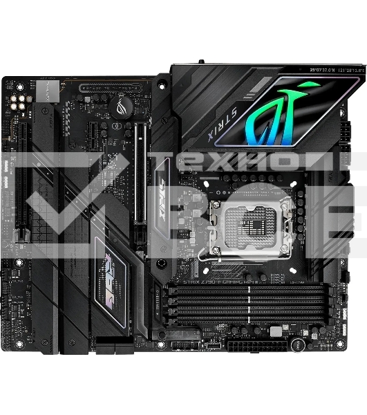 Материнская плата ASUS ROG STRIX Z790-F GAMING WIFI II, LGA 1700, Intel Z790, 4xDDR5, 4xSATA, 5xM.2, 1xPCIe 5.0 x16, 1xPCIe 4.0 x4, 1xHDMI, 1xDP, 1x 2.5Gb LAN, 2xUSB-A 3.2 Gen 2, 4xUSB-A 3.2 Gen 1, 6xUSB-A 2.0, 2x3.5 мм, 5.1, Standard-ATX
