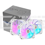 Вентилятор для корпуса Alseye i12W-K3 белый, 120 мм, 1800 об/мин, 33.2 дБ, 4 pin, фото 1