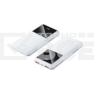 Внешний аккумулятор Vention 10000mAh(M/C-A/A)22.5W Белый с LED Дисплеем