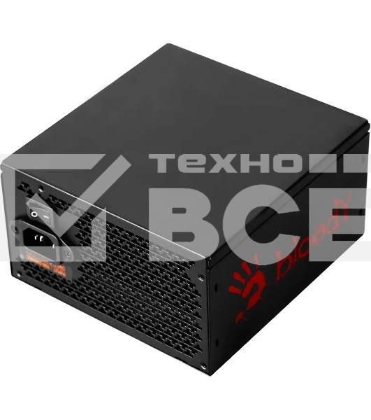 Блок питания Bloody BD-PS1250P, 1250 Вт, 80 PLUS Platinum, 140мм, модульный, черный