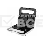 Сэндвичница BRAYER BR2201 750 Вт, пластины с антипр. покрыт 22,4*12,2 см, белый/черный, фото3