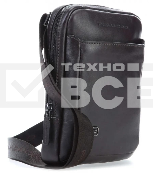 Сумка мужская Piquadro Black Square CA3084B3/TM, темно-коричневый, натур.кожа