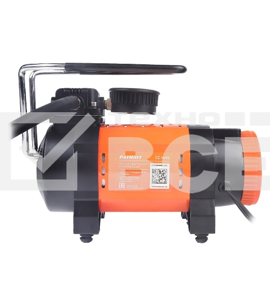 Компрессор автомобильный Patriot CC 1445 черный/оранжевый
