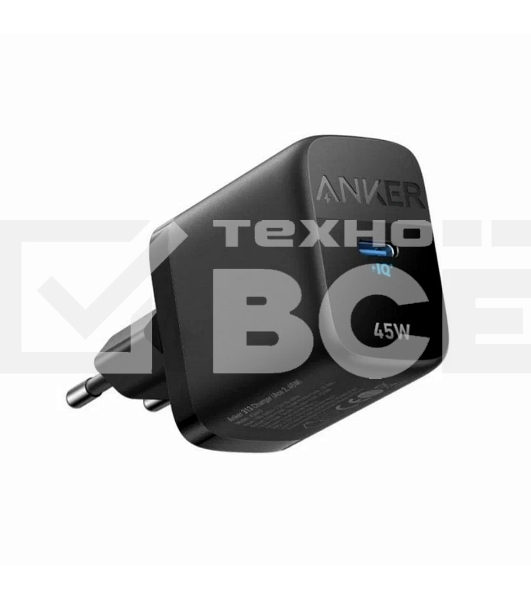 Сетевое зарядное устройство Anker 313 45W Black