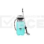 Опрыскиватель садовый помповый Deli DL581105A 5л, регулируемый разбрызгиватель, шланг 1,2м, ремень для переноски, фото 1