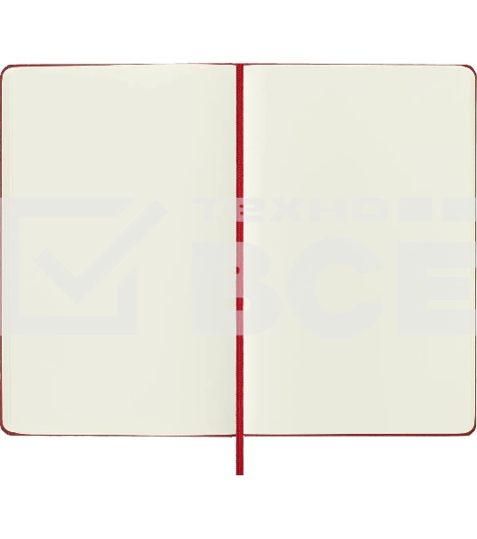 Блокнот Moleskine Classic Large, 240 страниц, красный, нелинованный,
