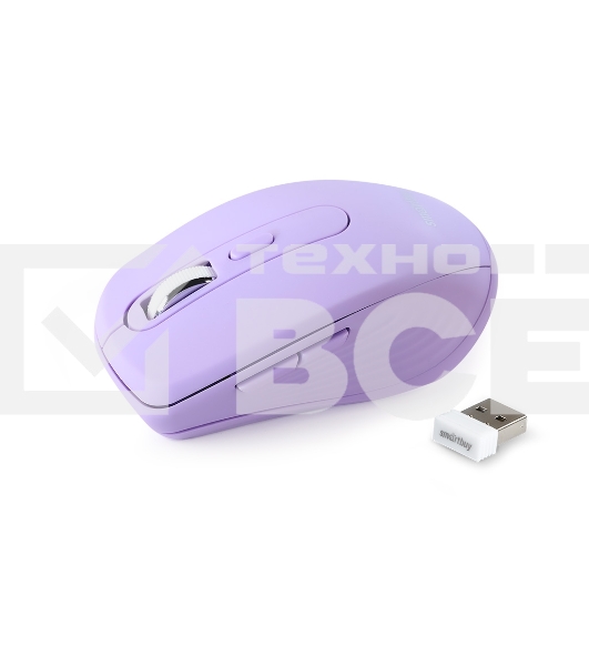 Мышь беспроводная Smartbuy (SBM-611AG-V) 611AG лиловый