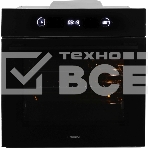 Духовой шкаф Электрический Hyundai HEO 6752 BG черное стекло, фото17