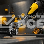 Клещи переставные Denzel кнопочный механизм, обливные рукоятки, 300 мм, фото2