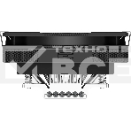 Кулер для процессора PCCooler RC600-67 (125W, 4-pin PWM, 67.5mm, Al, 4x6mm, 1x120мм, 62.5CFM, 32.5dBA, 2300RPM, S: 1851/1700/1200/115X, AM5/AM4, черный), фото7