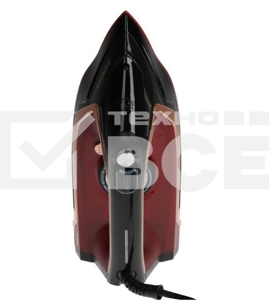 Утюг Centek CT-2313 RED 2600 Вт керамическая подошва, 350мл, паровой удар, самоочистка, капля-стоп