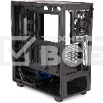 Компьютерный корпус Hiper PB81 черный без БП ATX 3x120мм 2xUSB2.0 2xUSB3.0 audio bott PSU, фото3